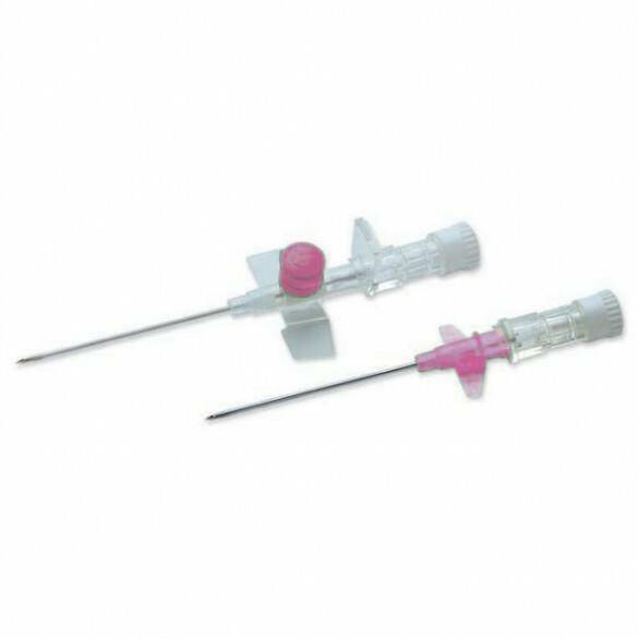 20 g rosa 1,25 tum Terumo Versatus bevingad och portad IV-kanyl